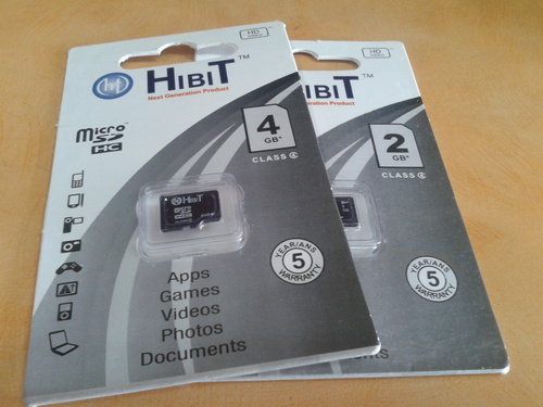 4GB HIBIT कार्ड