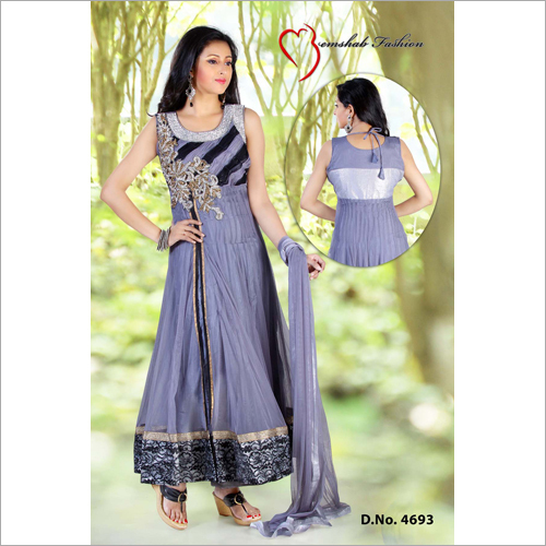 विशेष पत्थर का काम अनारकली सूट