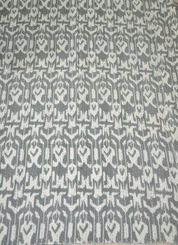 100% कॉटन ग्रे क्वीन इकत क्विल्ट