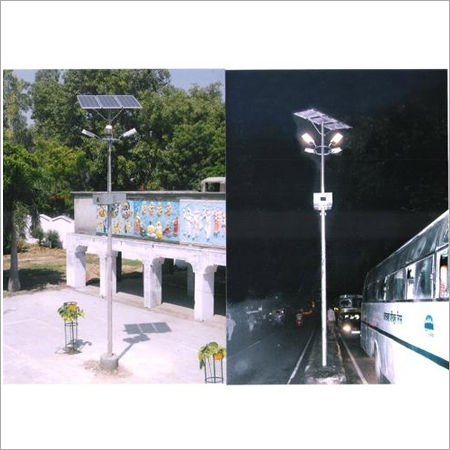 Silver Solar Street Lighting System