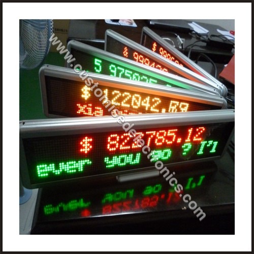 Moving Message Displays - Application: For Industrial Use