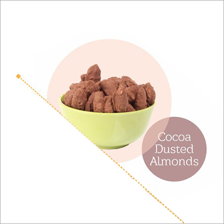 कोको पाउडर में लिपटे बादाम
