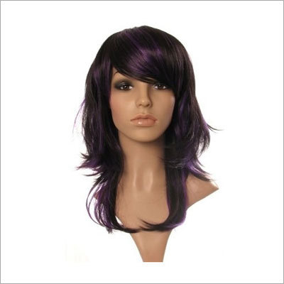 Light Purple Razor Cut Hair Wig