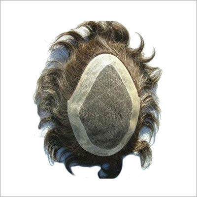 French Lace Hair Wig - Color: Light Brown