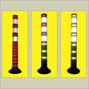 रबराइज्ड रिफ्लेक्टिव स्प्रिंग पोस्ट
