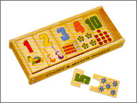 लकड़ी के शैक्षणिक खिलौने