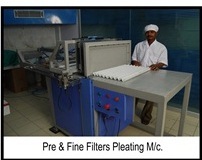 Lower Energy Consumption Pre Filter Machine