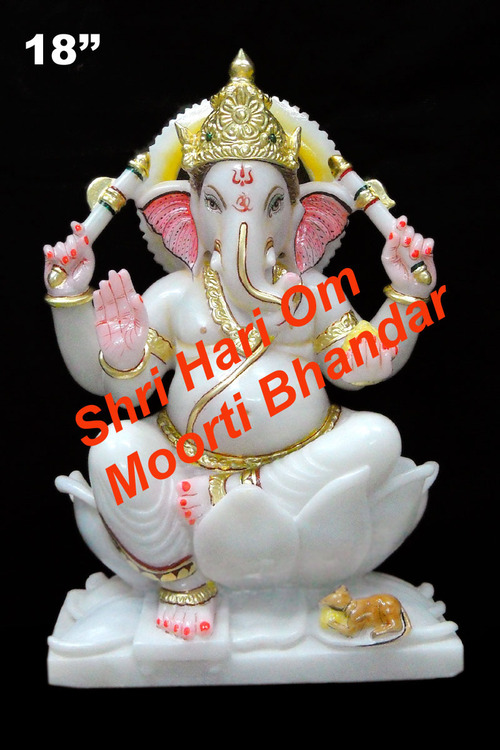मार्बल गणेश की मूर्ति