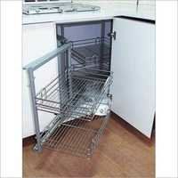 Modular Kitchen Stainless Steel Baskets