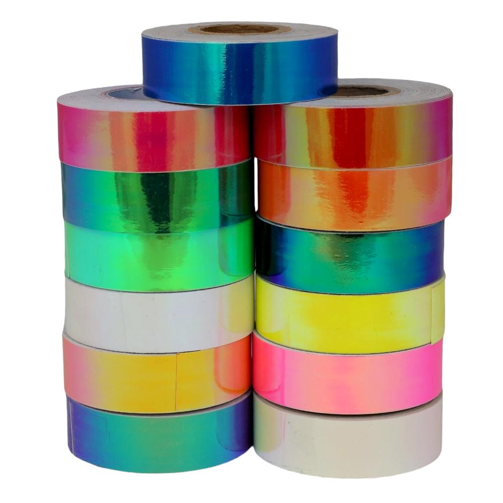 बहुआयामी होलोग्राफिक टेप की लंबाई: 12