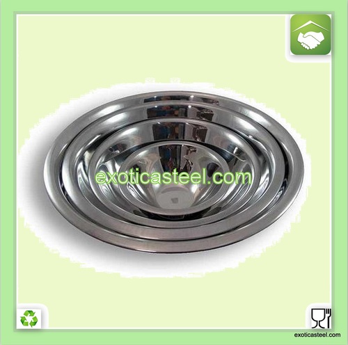 स्टील मिक्सिंग बाउल