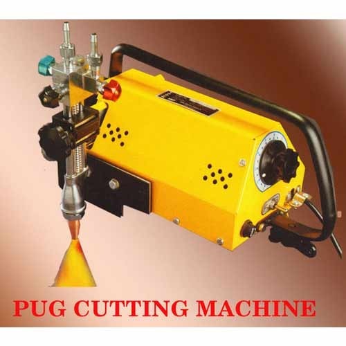 PUG Cutting Machines - Mild Steel, Yellow Color | Manual Operation, High Durability and Performance