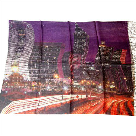 डिजिटल प्रिंटेड सिल्क स्टोल्स