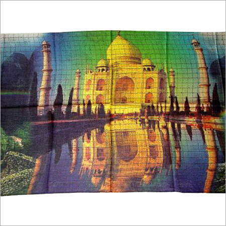 कॉटन ताजमहल प्रिंटेड स्टोल्स