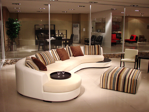 Curved Sofa