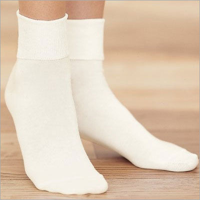 White Cotton Socks