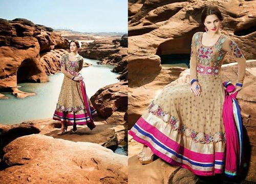 भारी अनारकली सूट का नया संग्रह