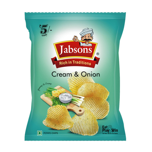 खट्टा क्रीम और प्याज आलू के चिप्स