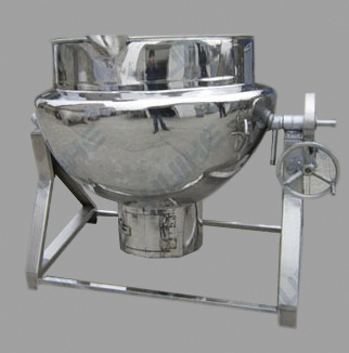 Steam Jacketed Kettle - Stainless Steel, 100 Liters | 1200x1000x1500mm, 3 kW Power, 220V Voltage, 1.5 Bar Pressure, 150 kg Weight