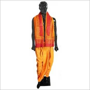 पूजा धोती चादर सेट