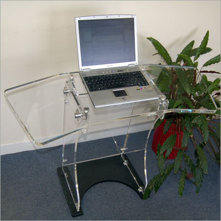 Acrylic Laptop Desk 