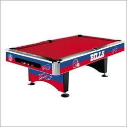 Bills Pool Table - Optimally Crafted with Laminated Edges, Elegant Multicolor Design | Perfect Finish, Rugged Build for Table Tennis Games