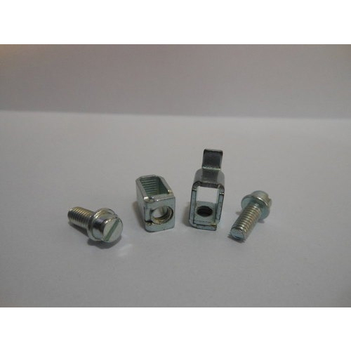 Screw Clamp Terminal Block - Brass Material, Customized Size, Surface Plating Options Including Nickel and Tin | Durable, Corrosion-Resistant Design