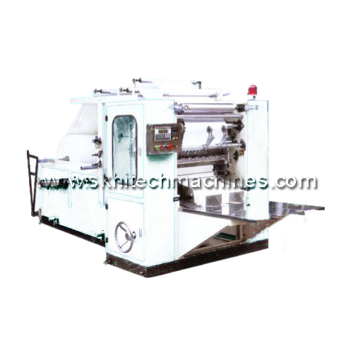 2 To 6 Line V Fold Paper Hand Towel Interfold Machine - Color: White