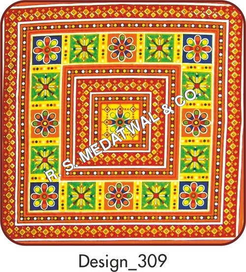 शामियाना टेंट प्रिंटेड फ़ैब्रिक