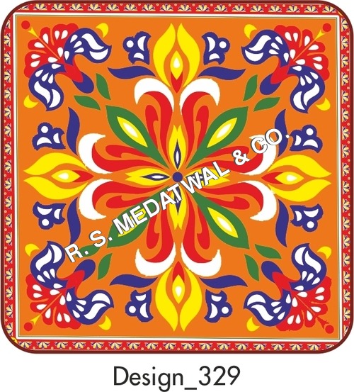 शामियाना प्रिंट फैब्रिक