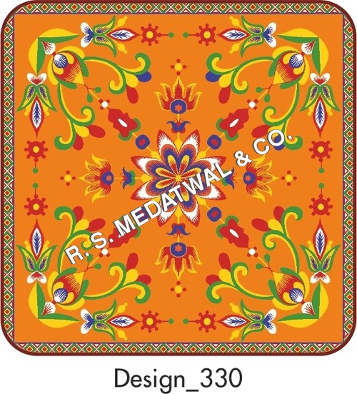 शामियाना प्रिंट फैब्रिक