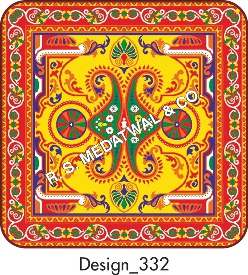 शामियाना प्रिंट फैब्रिक