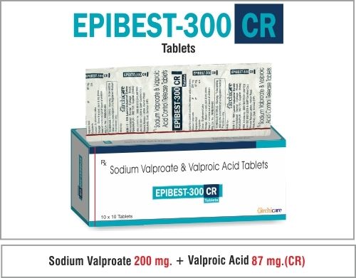 Sodium Valproate 200mg+ Valproic Acid 87mg Tablets