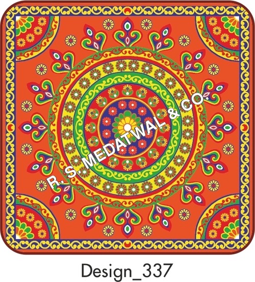 शामियाना प्रिंट फैब्रिक