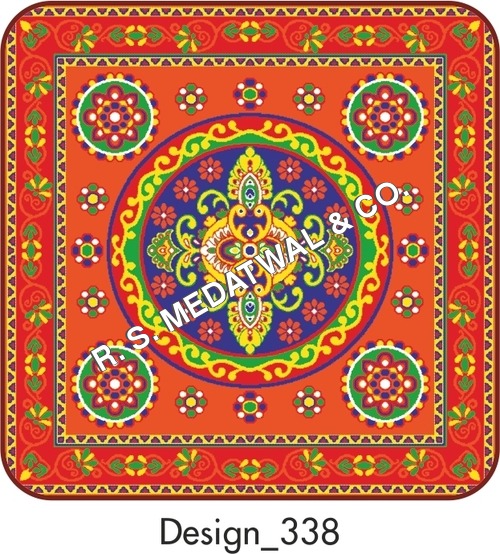 शामियाना प्रिंट फैब्रिक