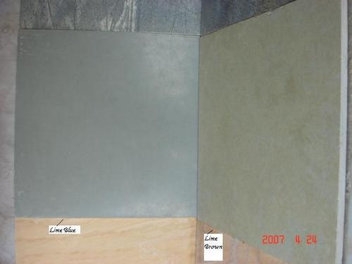 Lime Blue Brown Limestone