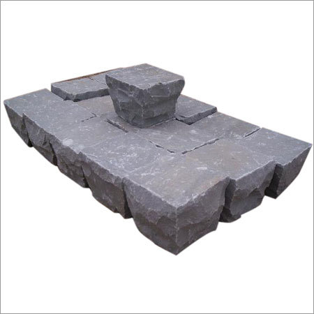 Kandla Grey Cubes Sandstone