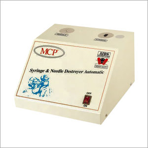 Syringe Needle Destroyer - Durable Stainless Steel , Safe Disposal Mechanism for Biomedical Waste