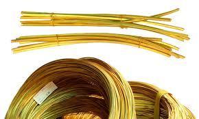 पीतल की बुनाई की तार की जाली