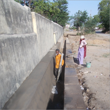 नालियों का निर्माण