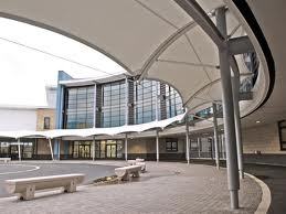 Tensile Fabric Walkway Structure