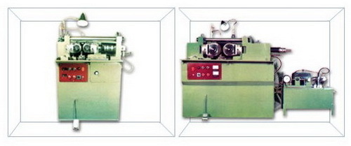 Hydraulic thread rolling machines