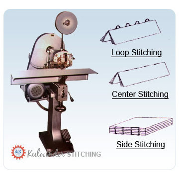 Vicker Type Loop Cum Normal Book Stitching Machine
