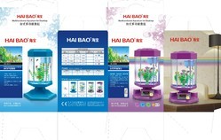सूक्ष्म संगीतबद्ध ऐक्रेलिक मछली टैंक Haibao