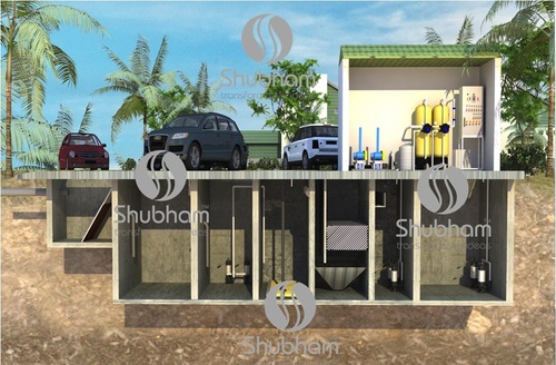 Below Ground Sewage Treatment Plant 