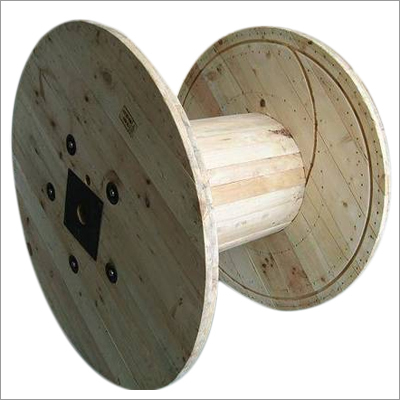 Wooden Cable Drum - Premium Quality Wooden Material | Versatile Cable Storage Solution, Eco-Friendly Design