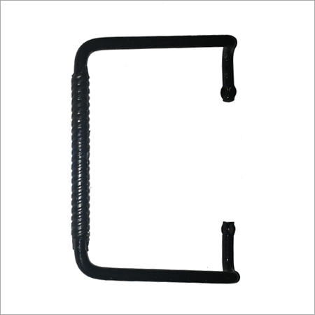Metal Arm Handle - Metal, 150x80x50mm, Black | Durable, Ergonomic Grip, Lightweight, Powder Coated Finish