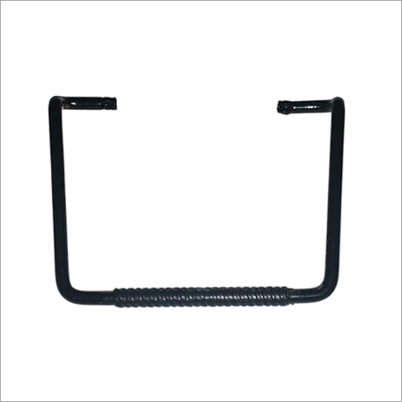Metal Garment Handle - Metal 2x10x5 Inches, Black | Durable, Strong, Corrosion-Resistant, Easy Grip, Powder Coated Finish