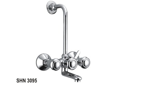 दीवार मिक्सर overhead shower के साथ