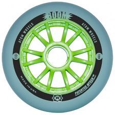 Skate Wheels - Plastic, 2.17x3.35 Inches | Blue, Anti-Scratch, Suitable for Indoor Field